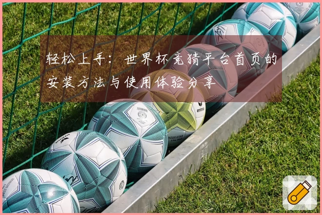 轻松上手：世界杯竞猜平台首页的安装方法与使用体验分享